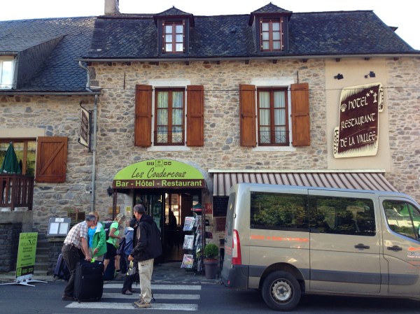 Our hotel in St Chely d'Aubrac