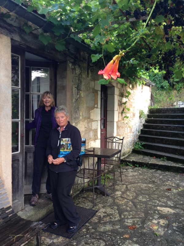 We found it! Note the grape arbor over the terrace...amazing.