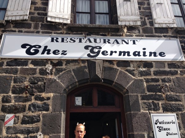 Lunch here in St Come d'Olt was a gastronomic event!